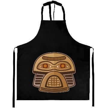 Discover Robot mask Aprons