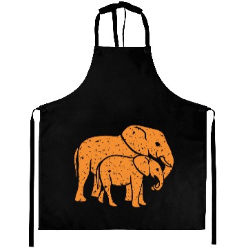 Discover Elephants Aprons