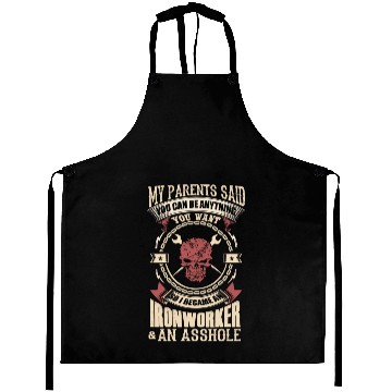 Discover I Became A Ironworker Aprons
