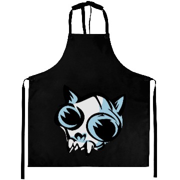 Discover cat skull Aprons