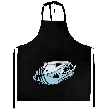 Discover dog skull Aprons