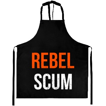 Discover Rebel Scum Aprons