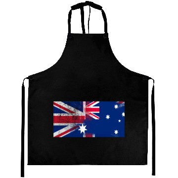 Discover British Austrian Half Austria Half UK Flag Aprons