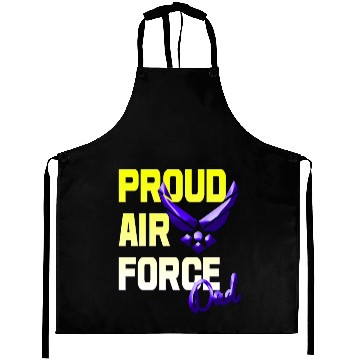 Discover Proud Air Force Dad Aprons