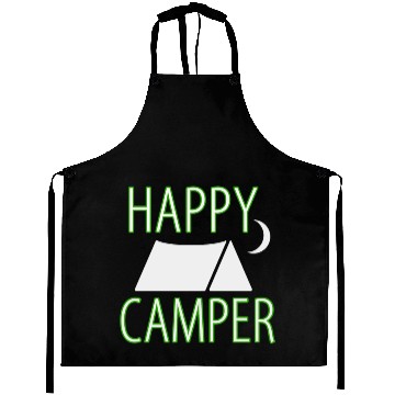 Discover Happy Camper Aprons