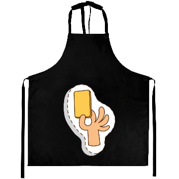Discover Football referee yellow card Aprons