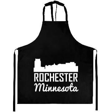 Discover Rochester Minnesota Skyline Aprons
