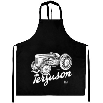 Discover Classic Ferguson TE20 script and illustration Aprons