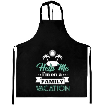 Discover Help Family Vacation Aprons