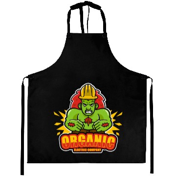 Discover Organic Electric Company Aprons