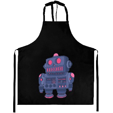 Discover 34 robot 40 png vectorstock 4842445 Aprons