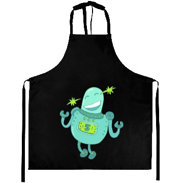 Discover 13 robot 20 png vectorstock 4842445 Aprons