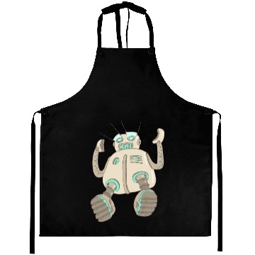 Discover 05 robot 13 png vectorstock 4842445 Aprons