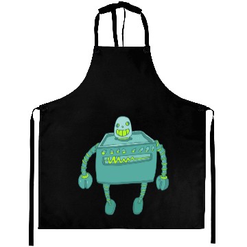 Discover 45 robot 50 png vectorstock 4842445 Aprons