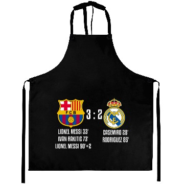 Discover FC Barcelona 3 - 2 Real Madrid Aprons