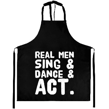 Discover Dance - Real men sing dance Aprons