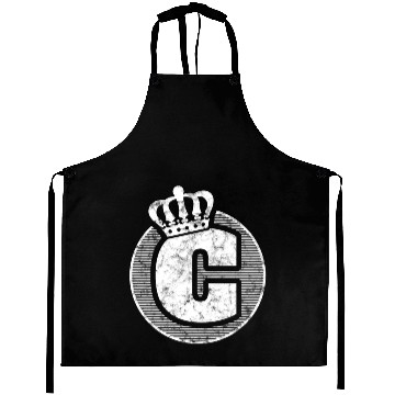 Discover Name Letter C Character Case Alphabetical Crown Aprons