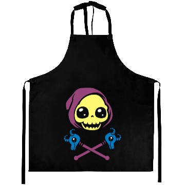 Discover Skeletaw Crossbones Aprons