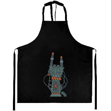 Discover hard rock horns robot Aprons