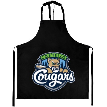 Discover Costello Cougars Team Logo Aprons