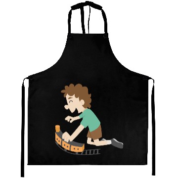 Discover toy train Aprons
