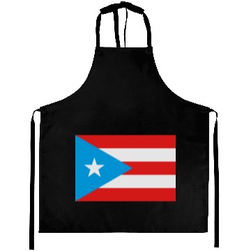 Discover Flag Puerto Rico Aprons