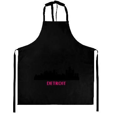 Discover Detroit, Michigan Aprons