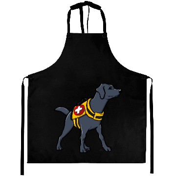 Discover Labrador Rescue Dog Aprons