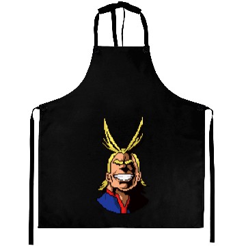 Discover All Might Pixel Aprons