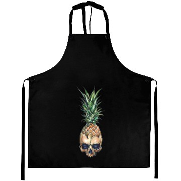 Discover Pineapple Skull Aprons