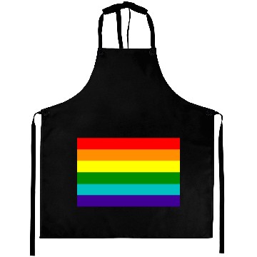 Discover Gay pride rainbow flag Aprons