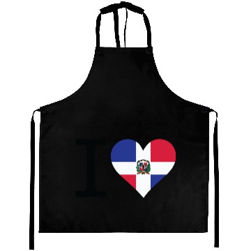 Discover I Love The Dominican Republic Aprons