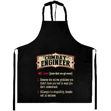 Discover Combat Engineer Dictionary Term Sarcastic Aprons
