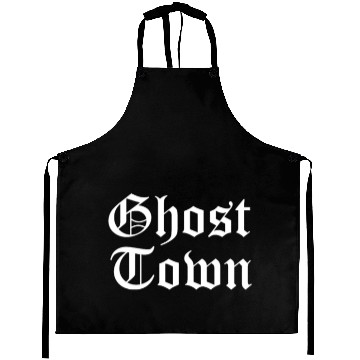 Discover Ghost Town Halloween for Aprons