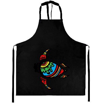 Discover sea turtle tortoise schildkroete124 Aprons