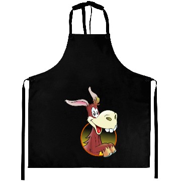 Discover donkey mule esel18 Aprons