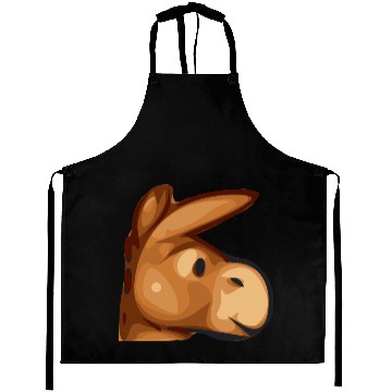 Discover donkey mule esel73 Aprons
