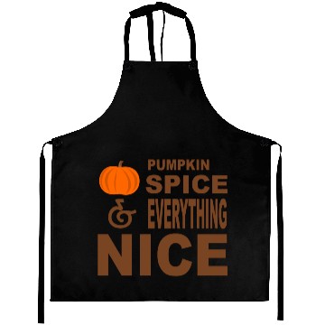 Discover Pumpkin Spice and Everything Nice Aprons