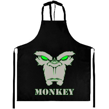Discover Monkey Face 2 Aprons