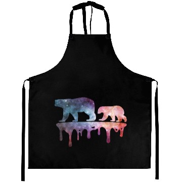 Discover Ice Bear in Space Aprons