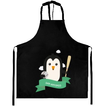 Discover Baseball Penguin from SAN ANTONIO Aprons