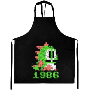Discover Bubble Bobble 1986 Aprons