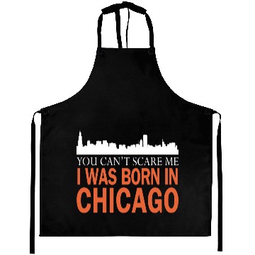 Discover Chicago - I was born in chicago Aprons