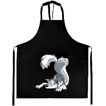 Discover UN-STUCK Grey Husky Aprons