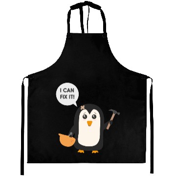 Discover Construction worker Penguin Aprons