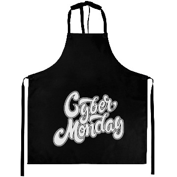Discover Cyber Monday Hand Drawn Aprons