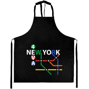 Discover NYC subway Aprons gift