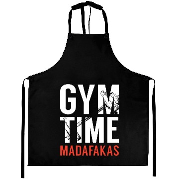 Discover Gym Time Madafakas Aprons
