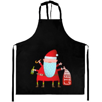 Discover Santa Claus Aprons