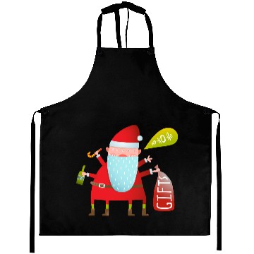 Discover Santa Claus Aprons